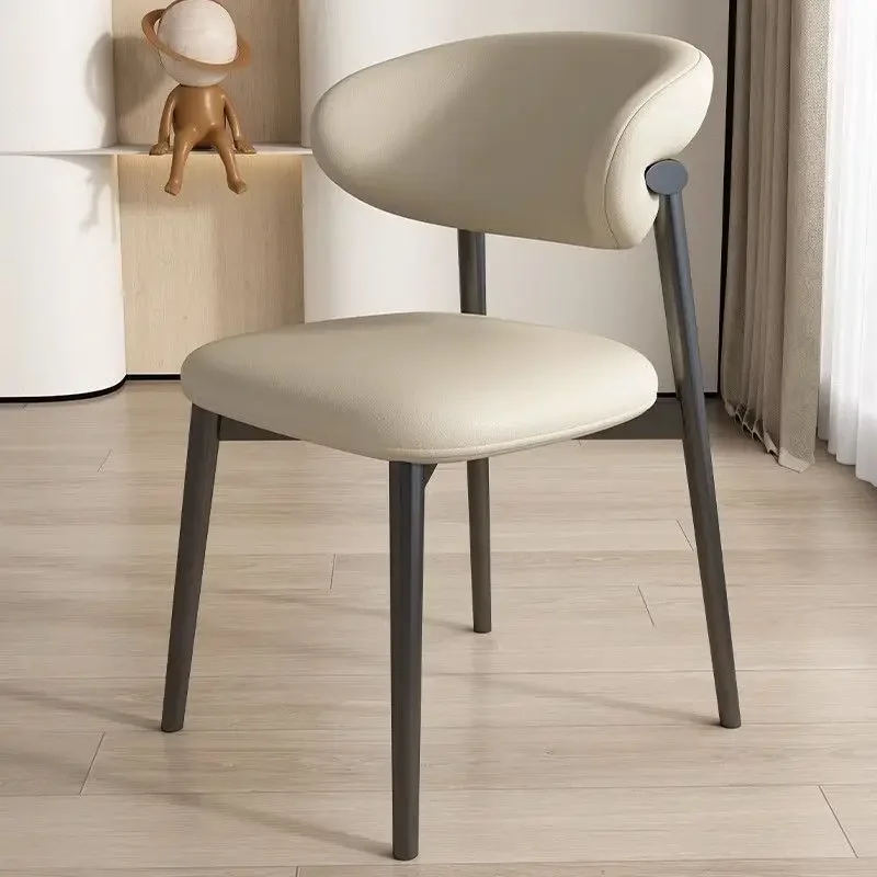 Modern Simple Nordic Dining Chair Home Backrest Light Luxury PU Leather Dining Chairs Restaurant Chair Living Room Furniture
Modern Simple Nordic Dining Chair Home Backrest Light Luxury PU Leather Dining Chairs Restaurant Chair Living Room Furniture