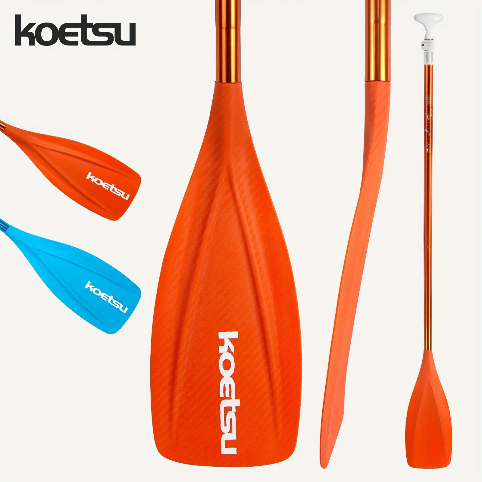 KOETSU premium aluminum alloy propellers, available in blue or orange, with high-strength alloy shafts, suitable for paddleboard
KOETSU premium aluminum alloy propellers, available in blue or orange, with high-strength alloy shafts, suitable for paddleboard
