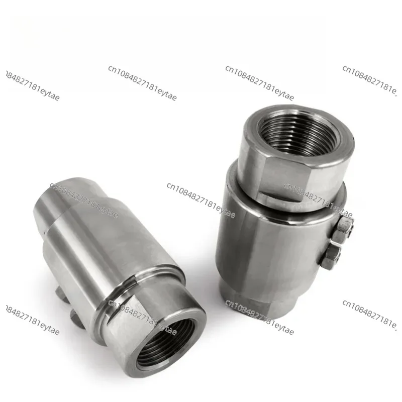 High pressure 300KG hydraulic rotary joint 304 stainless steel stra-ight through internal and external thread 360 degree
High pressure 300KG hydraulic rotary joint 304 stainless steel stra-ight through internal and external thread 360 degree