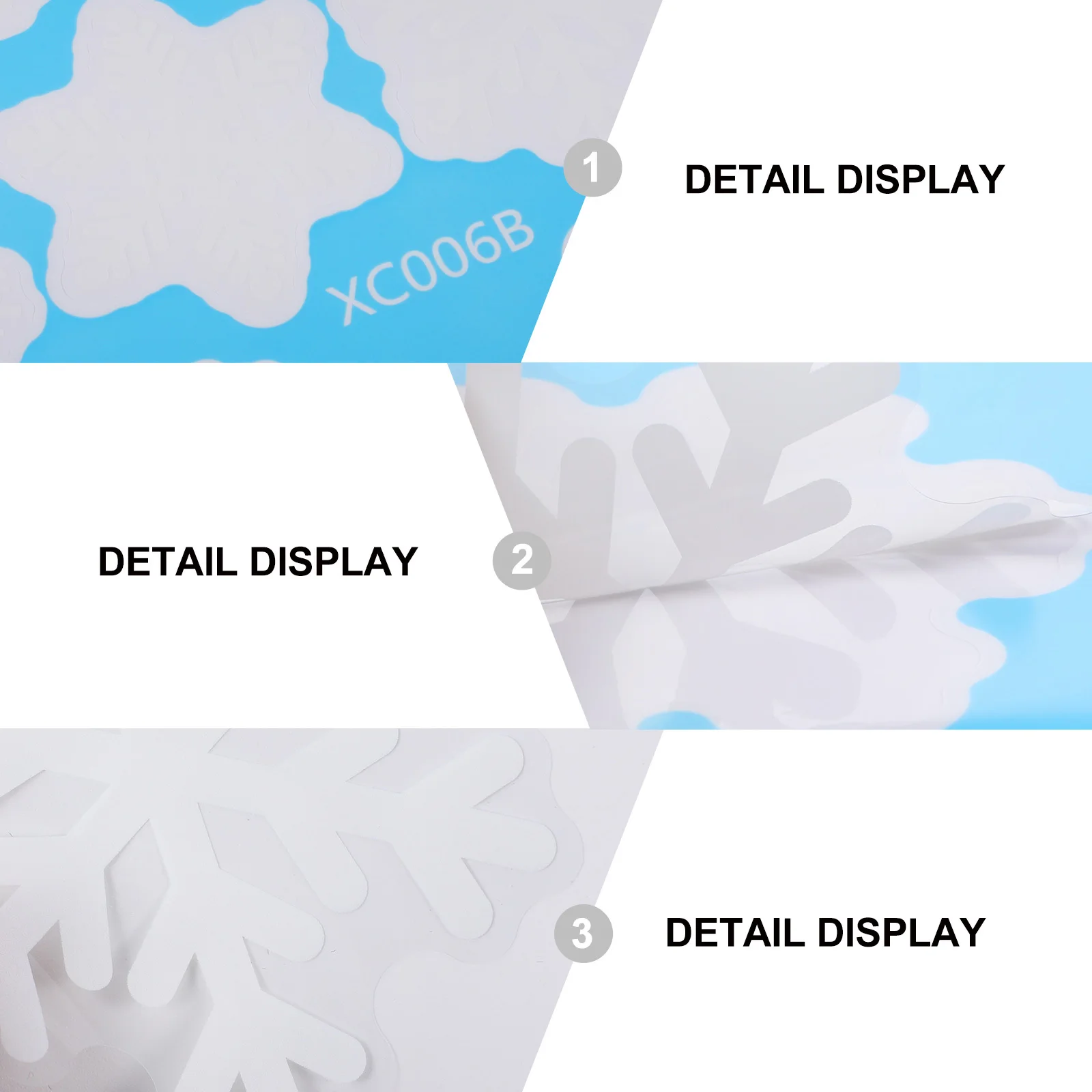 4 Sheets Snowflakes Static Sticker Christmas Window Cling Reusable PVC Decal for Living Room Bedroom Glass Door Winter Holiday
4 Sheets Snowflakes Static Sticker Christmas Window Cling Reusable PVC Decal for Living Room Bedroom Glass Door Winter Holiday