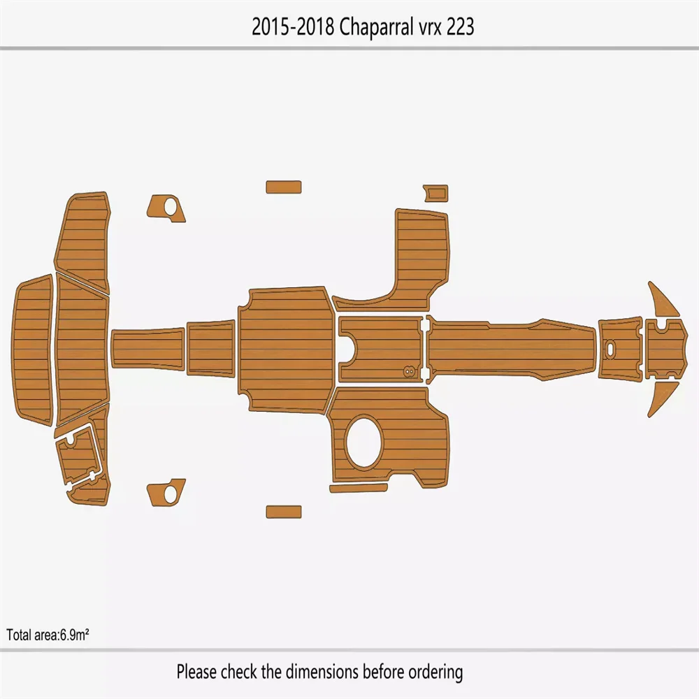 2015-2017 Chaparral 223, вихревая платформа для плавания в кабине, лук 1/4 дюйма, 6 мм, пенопластовый морской настил из тикового дерева, аксессуары
2015-2017 Chaparral 223, вихревая платформа для плавания в кабине, лук 1/4 дюйма, 6 мм, пенопластовый морской настил из тикового дерева, аксессуары