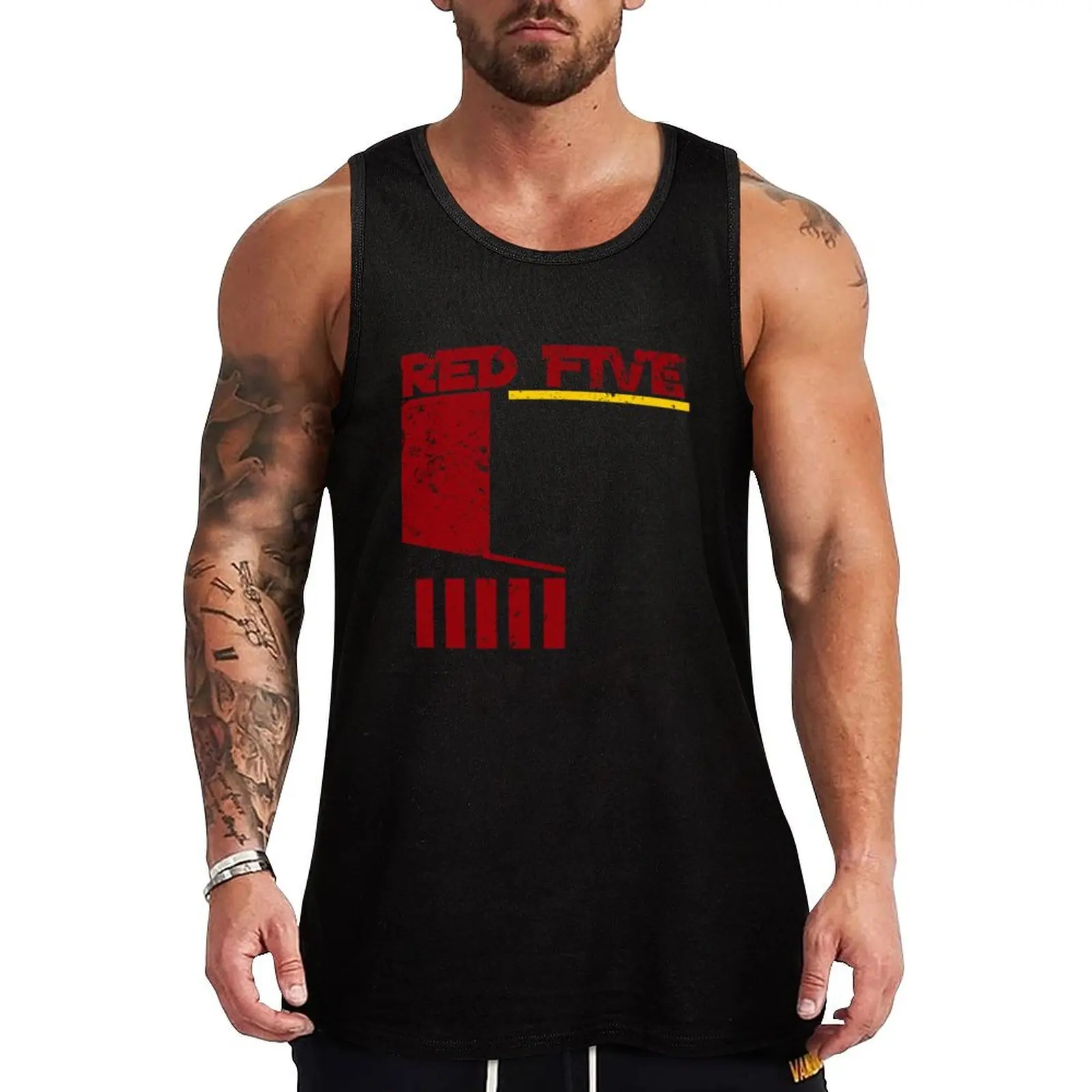 Red Five Essential Tank Top Top summer muscle t-shirt Men's summer clothes 2025 vest for men
Red Five Essential Tank Top Top summer muscle t-shirt Men's summer clothes 2025 vest for men