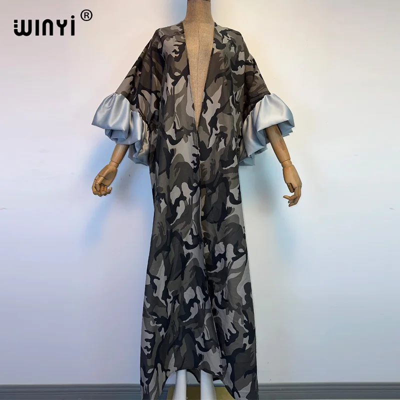 Женское длинное свободное кимоно WINYI, Элегантное длинное пальто с леопардовым принтом, модное джинсовое пальто для рождественской вечеринки, 2022
Женское длинное свободное кимоно WINYI, Элегантное длинное пальто с леопардовым принтом, модное джинсовое пальто для рождественской вечеринки, 2022