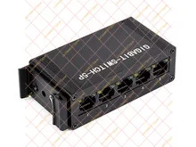 Waveshare Industrial 5-Port Gigabit Ethernet Switch, IEEE 802.3x Full-Duplex 10/100/1000M DIN Rail Mount
Waveshare Industrial 5-Port Gigabit Ethernet Switch, IEEE 802.3x Full-Duplex 10/100/1000M DIN Rail Mount