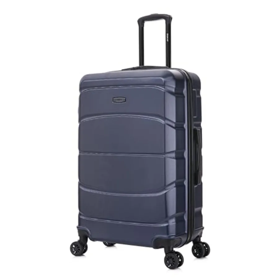 SENSE Hardside Luggage with Spinner Wheels 28 in Durable Lightweight Large Checked Suitcase for Travel Zipper Clouser Suit Case
SENSE Hardside Luggage with Spinner Wheels 28 in Durable Lightweight Large Checked Suitcase for Travel Zipper Clouser Suit Case