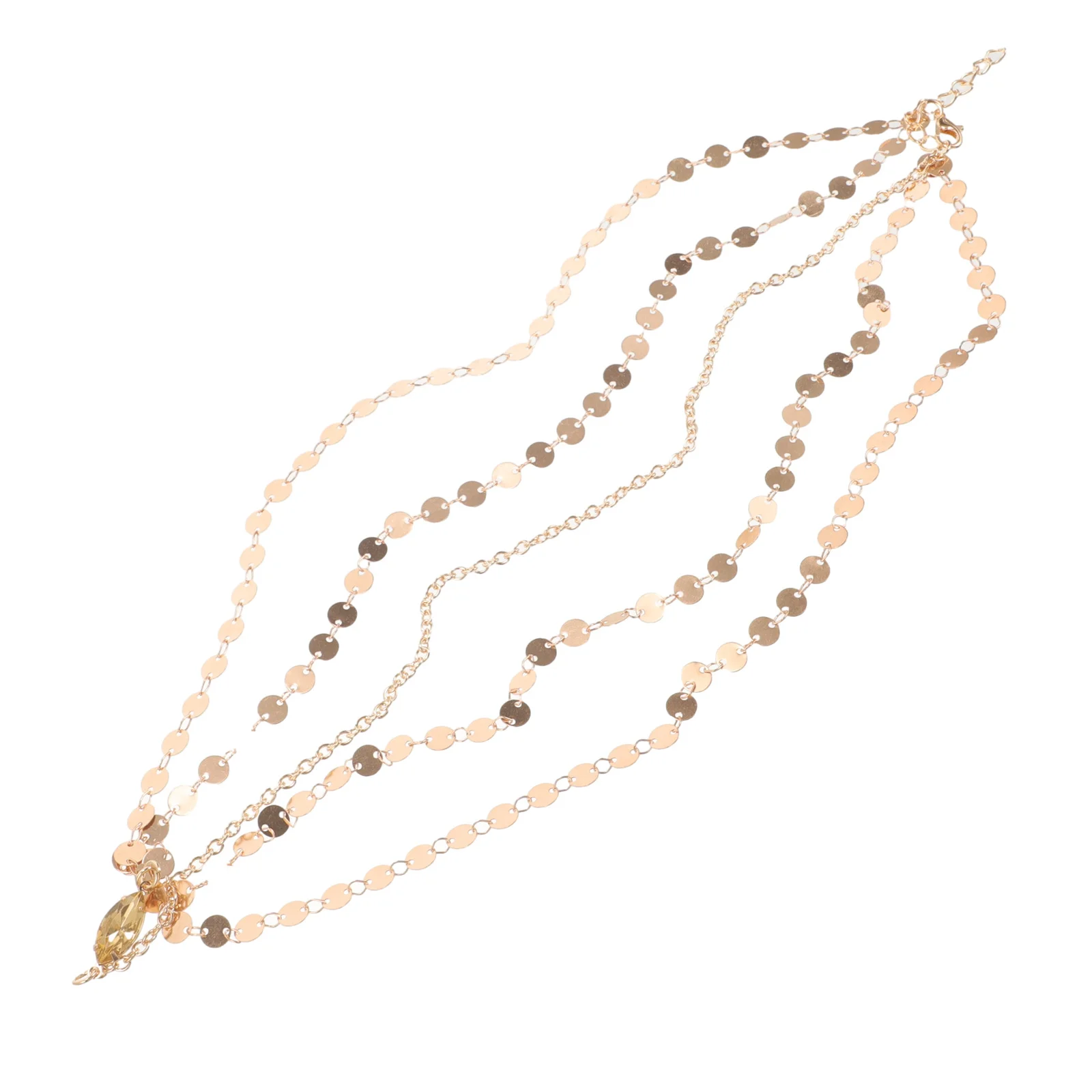 Women Girls Golden Alloy Head Chain Dual Layers Tassels Hairband Party Fashion Accessories Women Hairband Alloy Head Band
Women Girls Golden Alloy Head Chain Dual Layers Tassels Hairband Party Fashion Accessories Women Hairband Alloy Head Band