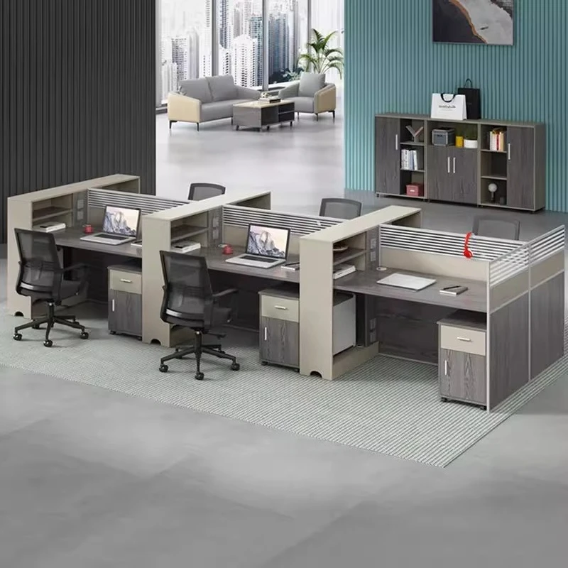 LM office desk and chair combination simple modern office staff seat screen opposite seat
LM office desk and chair combination simple modern office staff seat screen opposite seat