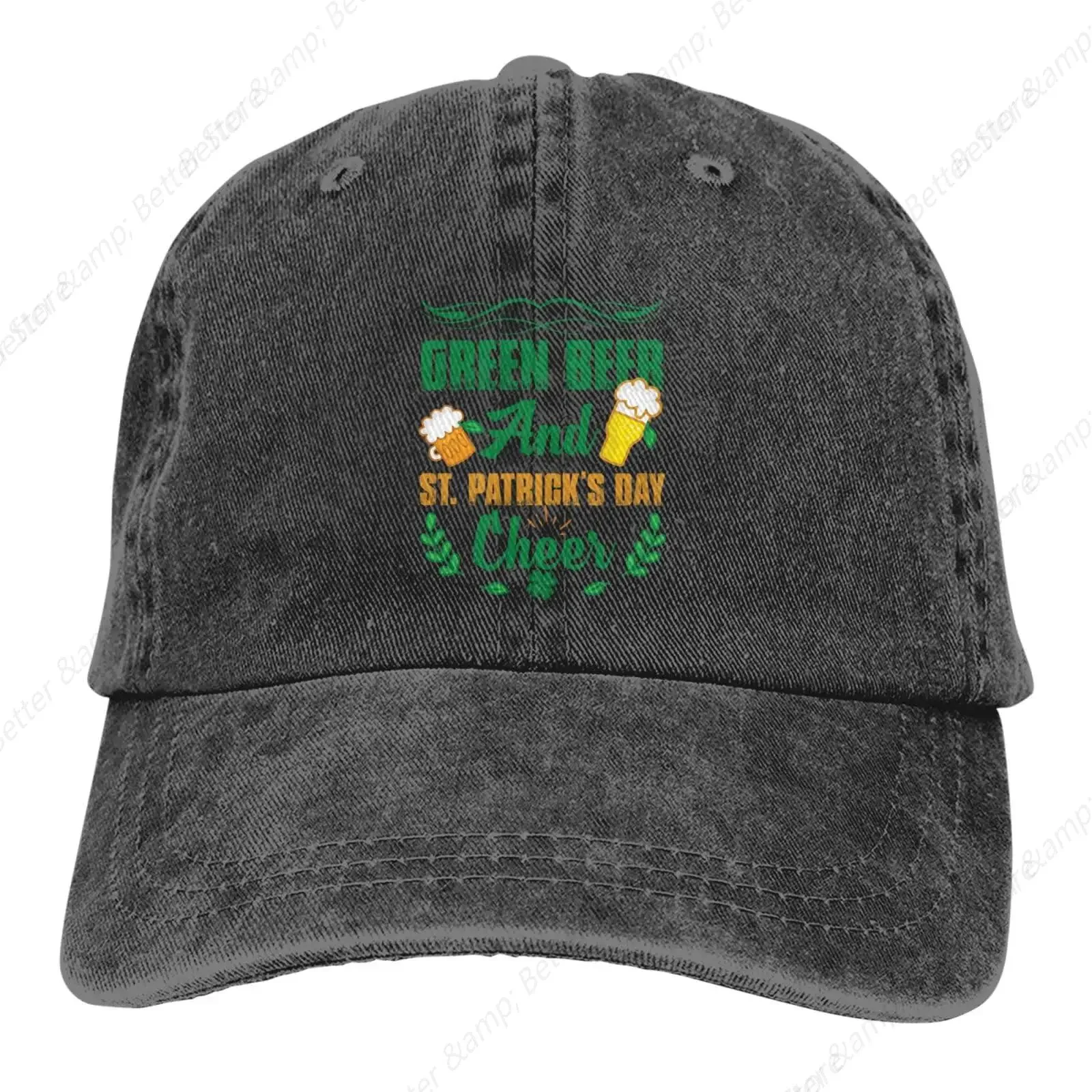 Green Beer and St. Patrick’s Day Cheer Baseball Cap Golf Dad Hat Adjustable Original Classic Low Profile Cotton Hat Men Women
Green Beer and St. Patrick’s Day Cheer Baseball Cap Golf Dad Hat Adjustable Original Classic Low Profile Cotton Hat Men Women