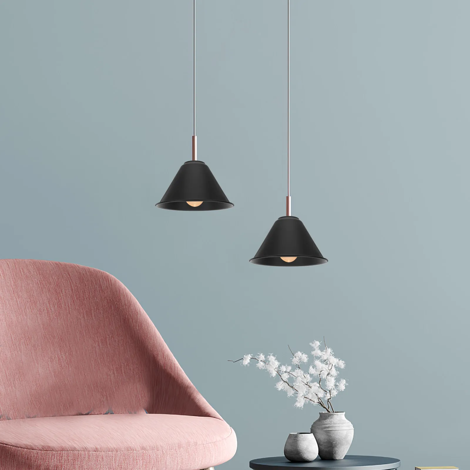 2Pcs Cone Shaped Metal Lamp Shade Pendant Ceiling Light Shade for Restaurant Office Nordic Minimalist Decor Vintage Industrial
2Pcs Cone Shaped Metal Lamp Shade Pendant Ceiling Light Shade for Restaurant Office Nordic Minimalist Decor Vintage Industrial
