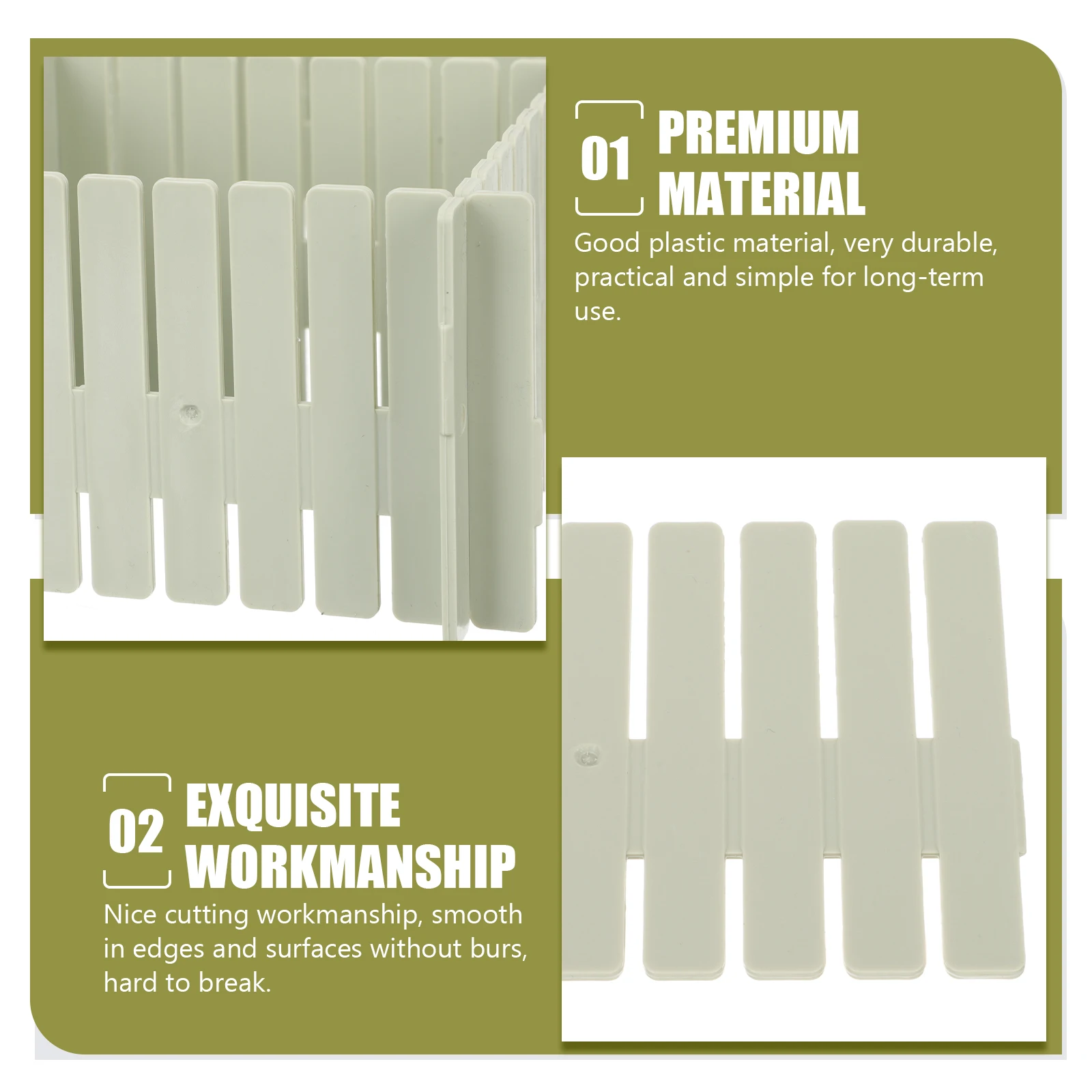 16 Pcs Divider Storage Dividers for Bins Household Drawer Drawers Kitchen Organizers Plastic Classification Boards
16 Pcs Divider Storage Dividers for Bins Household Drawer Drawers Kitchen Organizers Plastic Classification Boards