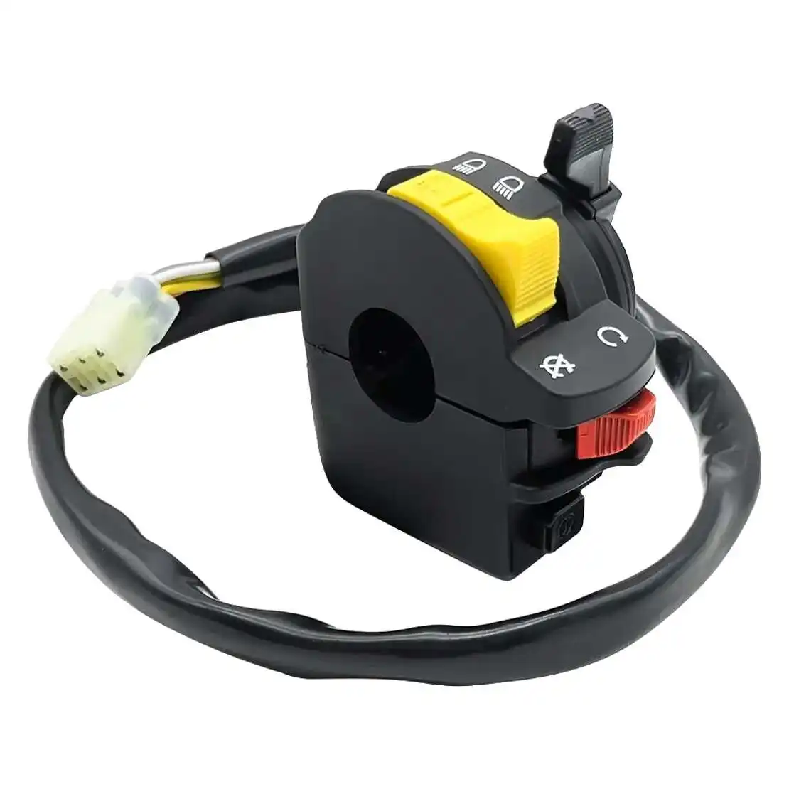 Left Handlebar Headlight Start Stop Switch Assembly Fit for Suzuki ATV Ozark 250 LT-F250 2002-2014 37400-09F02 37400-27H00
Left Handlebar Headlight Start Stop Switch Assembly Fit for Suzuki ATV Ozark 250 LT-F250 2002-2014 37400-09F02 37400-27H00