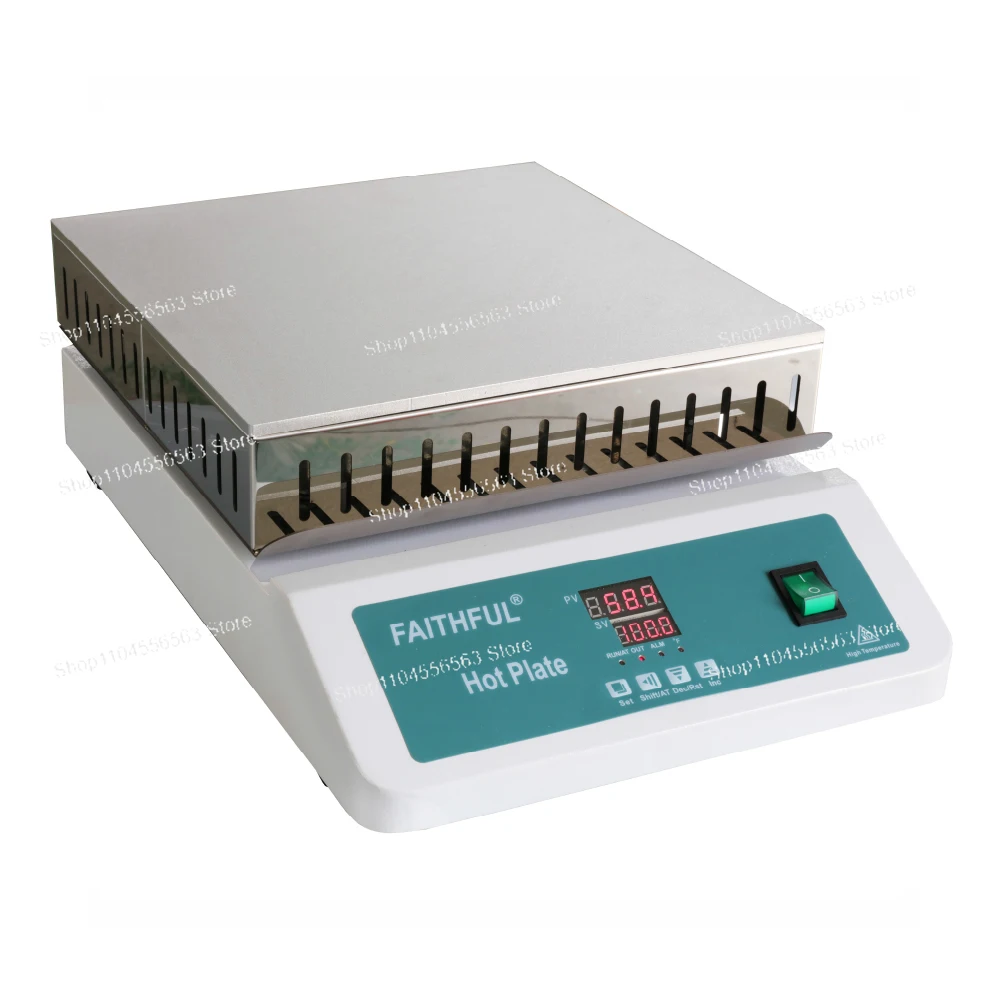 "Digital Lab Hot Plate - Aluminum Heating Platform with Precision Temperature Control"
"Digital Lab Hot Plate - Aluminum Heating Platform with Precision Temperature Control"