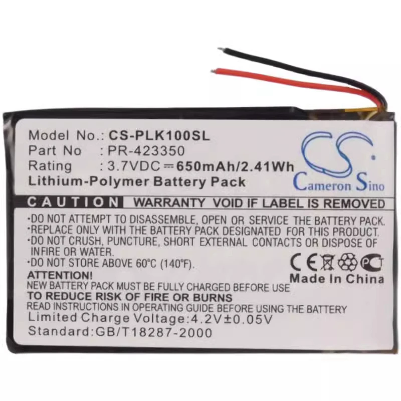 MDR-XB950BT DS6500 Bluetooth Headset LIS1427HEPCC CS-PLK100SL Lithium Battery Pack
MDR-XB950BT DS6500 Bluetooth Headset LIS1427HEPCC CS-PLK100SL Lithium Battery Pack