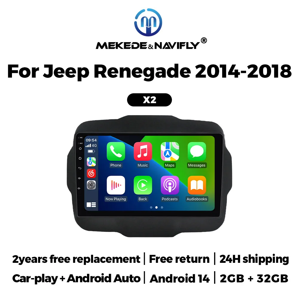MEKEDE интеллектуальная автомобильная машинная система Android 14 9 дюймов для Jeep Renegade 2014-2018 аудио стерео автомобильная GPS-навигация 4G LTE wifi bt
MEKEDE интеллектуальная автомобильная машинная система Android 14 9 дюймов для Jeep Renegade 2014-2018 аудио стерео автомобильная GPS-навигация 4G LTE wifi bt