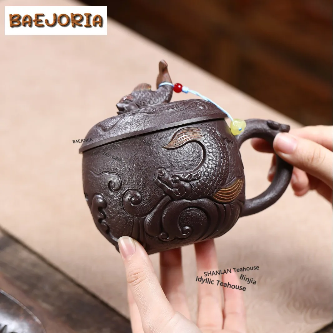 350ml Yixing Purple Clay Fish Coffee Mug Latte Cereal Mug Afternoon Tea Mug Personal Office Water Cup Tea Services Decoration
350ml Yixing Purple Clay Fish Coffee Mug Latte Cereal Mug Afternoon Tea Mug Personal Office Water Cup Tea Services Decoration