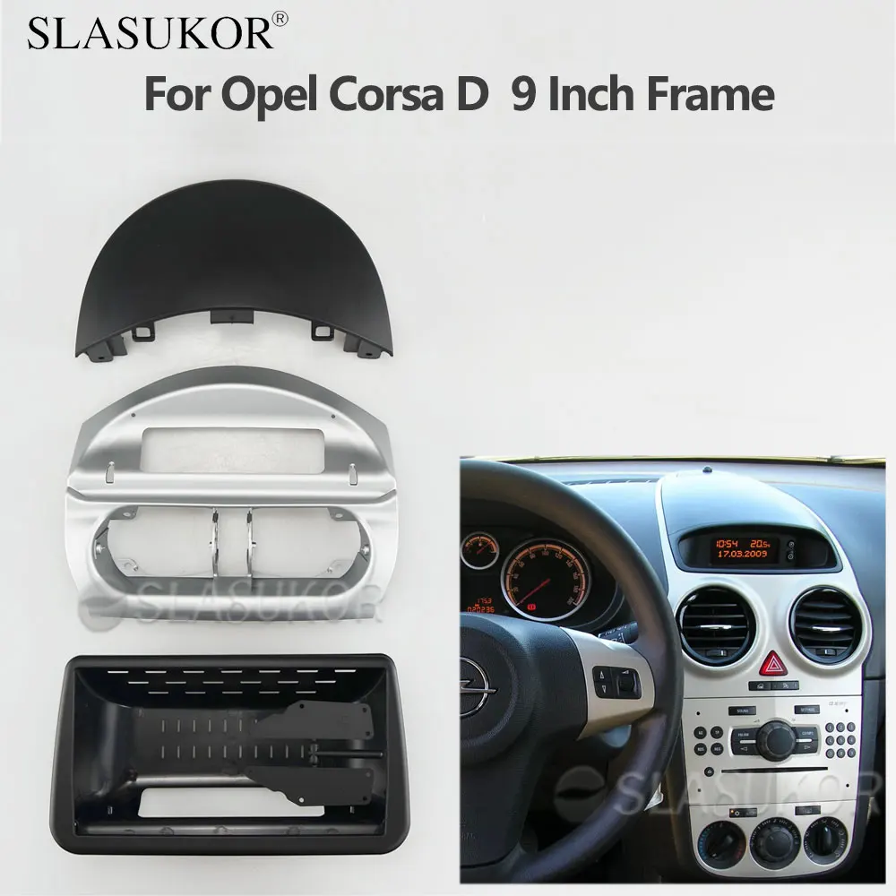 Комплект автомобильных рамок 9 дюймов Android, панель Fascia Для OPEL CORSA 2000-2006, для Opel Combo 2001-2011, для Opel Tigra 2004-2009, рамка
Комплект автомобильных рамок 9 дюймов Android, панель Fascia Для OPEL CORSA 2000-2006, для Opel Combo 2001-2011, для Opel Tigra 2004-2009, рамка