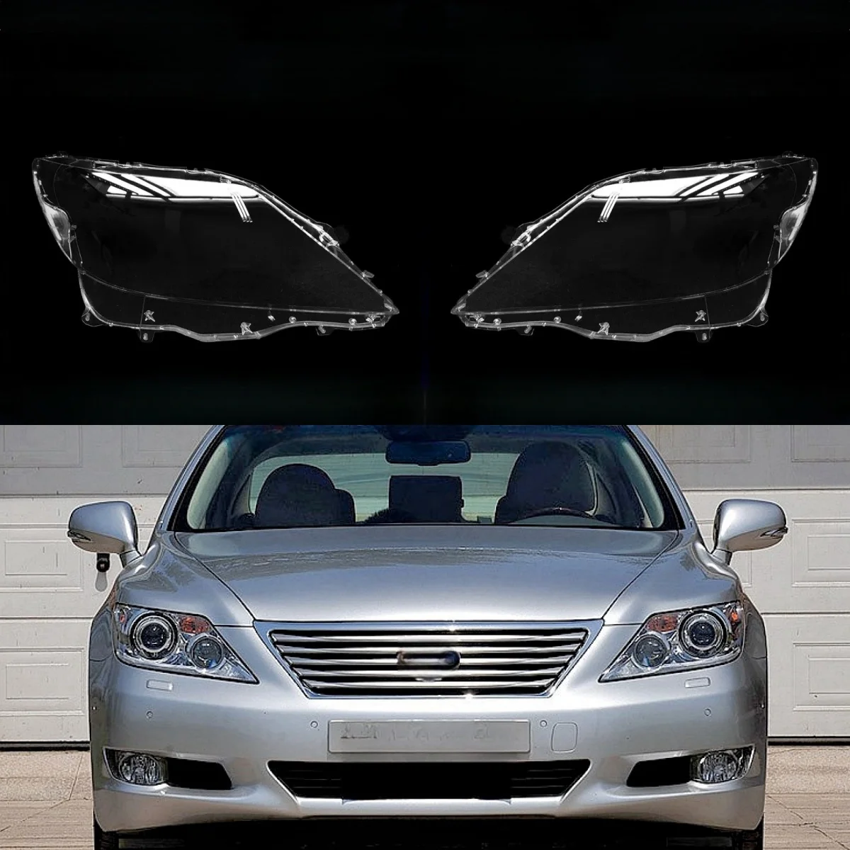 For Lexus LS 2010 2011 2012 Front Headlight Lamp Shade Transparent Headlamp Cover Lens Plexiglass Replace Original Lampshade
For Lexus LS 2010 2011 2012 Front Headlight Lamp Shade Transparent Headlamp Cover Lens Plexiglass Replace Original Lampshade