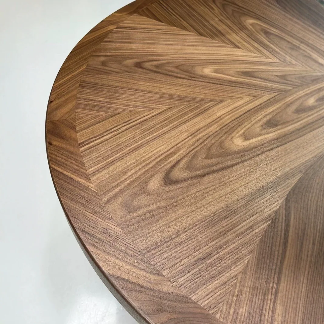 Solid wood round dining table ash wood living room dining table walnut living room round dining table
Solid wood round dining table ash wood living room dining table walnut living room round dining table