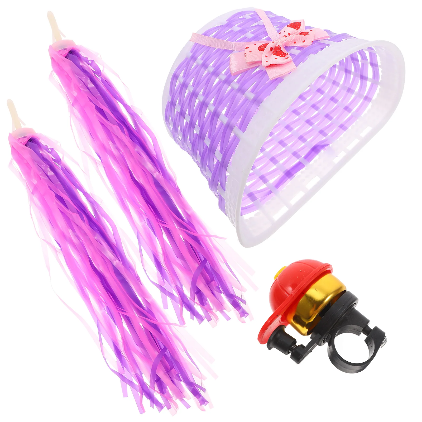 4pcs Bicycle Scooter Set s Tassel Basket Handlebar Streamers Accessories Child Bell Durable Decorative Fits Bikes Scooters
4pcs Bicycle Scooter Set s Tassel Basket Handlebar Streamers Accessories Child Bell Durable Decorative Fits Bikes Scooters