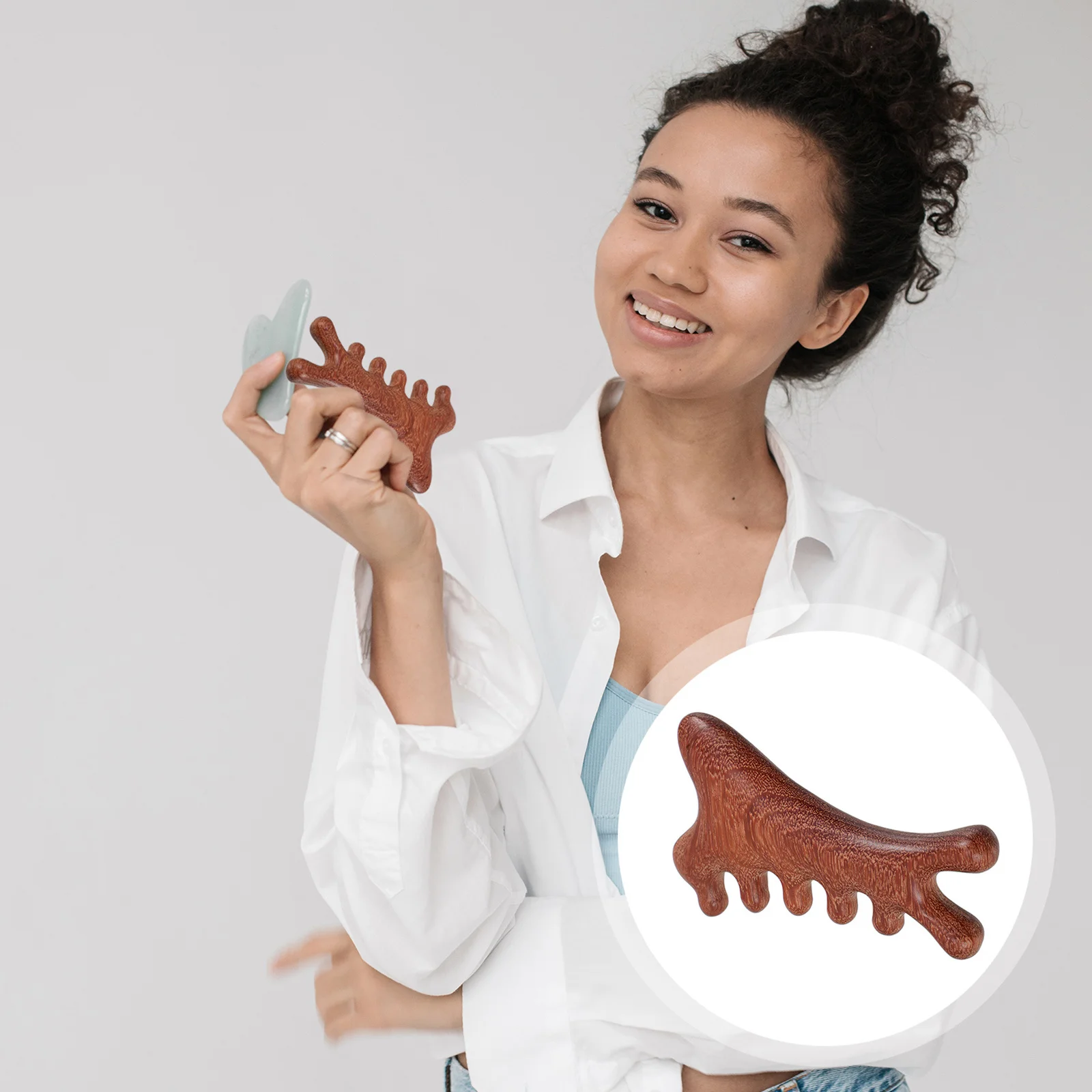 Портативная массажная расческа для головы из сандалового дерева, инструмент Гуа Ша, многофункциональный эргономичный массажер для головы для мужчин, женщин и детей
Портативная массажная расческа для головы из сандалового дерева, инструмент Гуа Ша, многофункциональный эргономичный массажер для головы для мужчин, женщин и детей