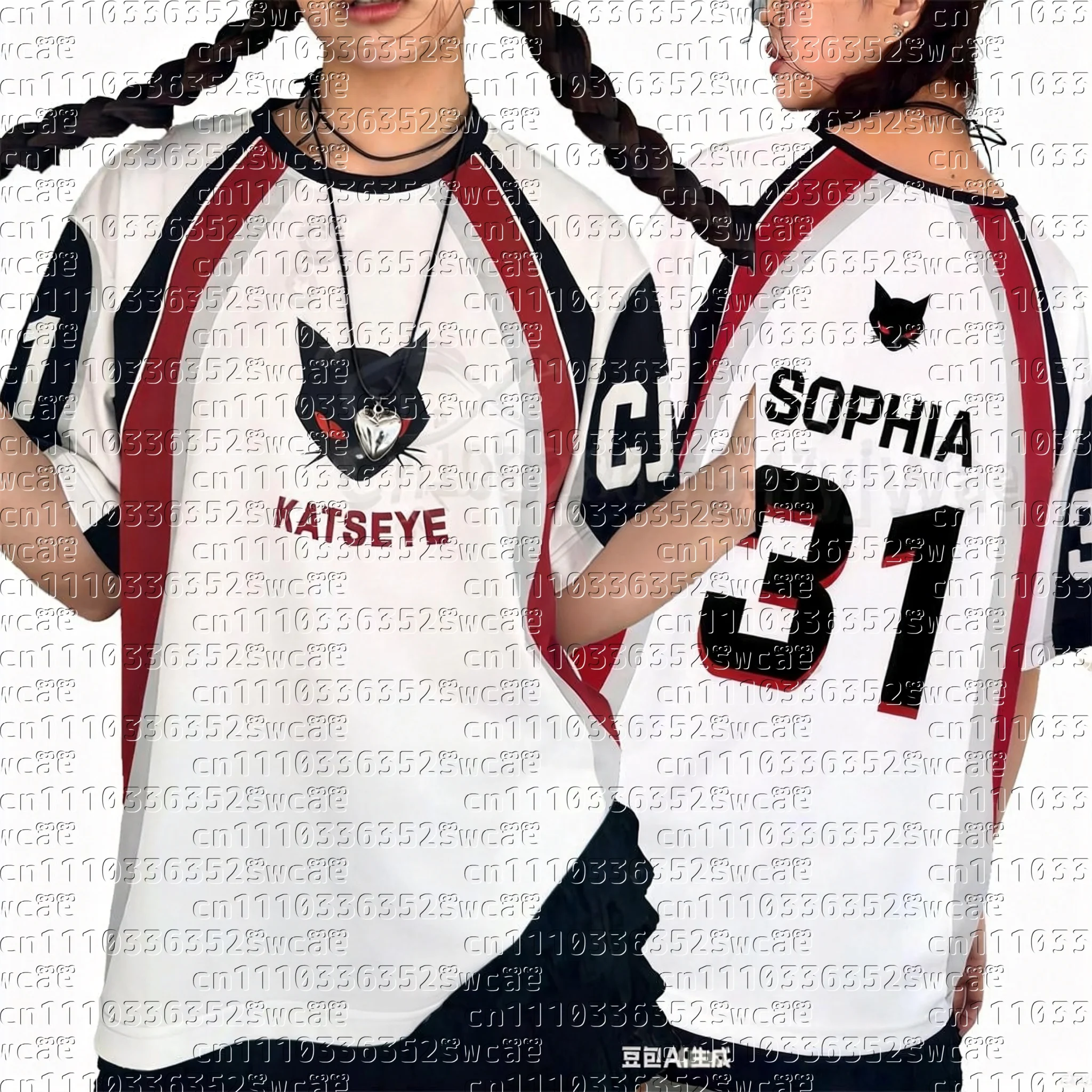 KATSEYE Concert Unisex Jersey Loose and Fashionable Streetwear Fans Tee Daniela&Sophia&Lara Summer Men'S Women'S Beach T-shirts
KATSEYE Concert Unisex Jersey Loose and Fashionable Streetwear Fans Tee Daniela&Sophia&Lara Summer Men'S Women'S Beach T-shirts