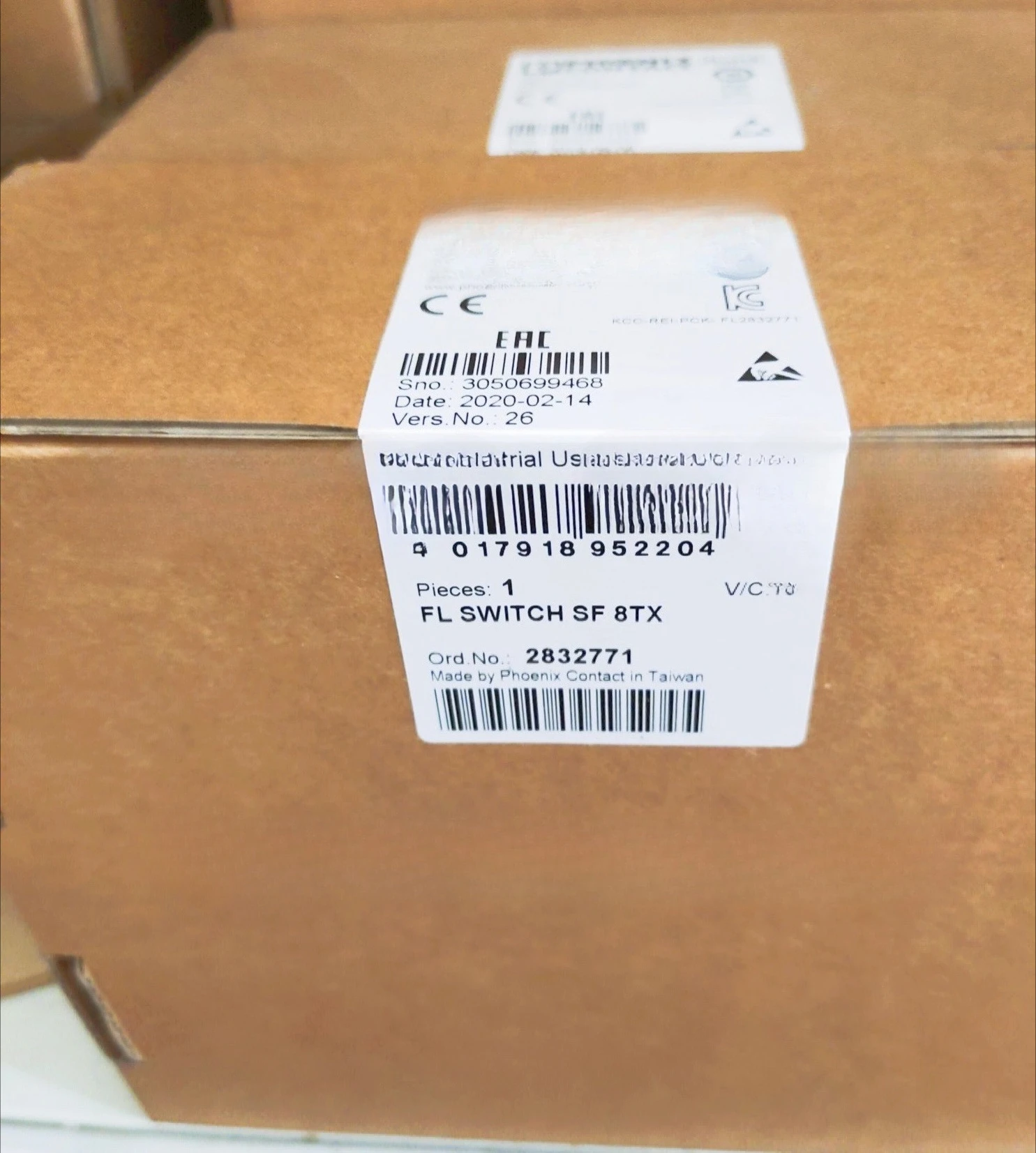 Переключатель FL SWITCH SF 8TX 2832771 FLSWITCHSF8TX
Переключатель FL SWITCH SF 8TX 2832771 FLSWITCHSF8TX