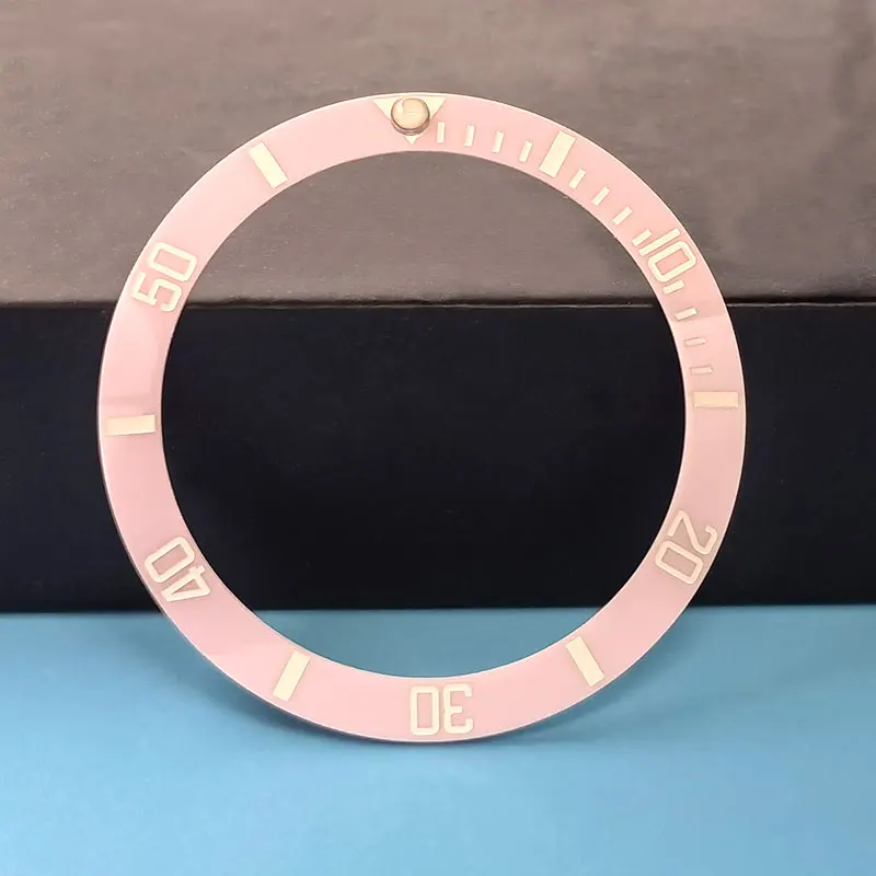 Good Qualitly Pink Color Ceramic Watch Bezel For RLX 40mm Submariner Watches, Aftermarket Watch Parts
Good Qualitly Pink Color Ceramic Watch Bezel For RLX 40mm Submariner Watches, Aftermarket Watch Parts