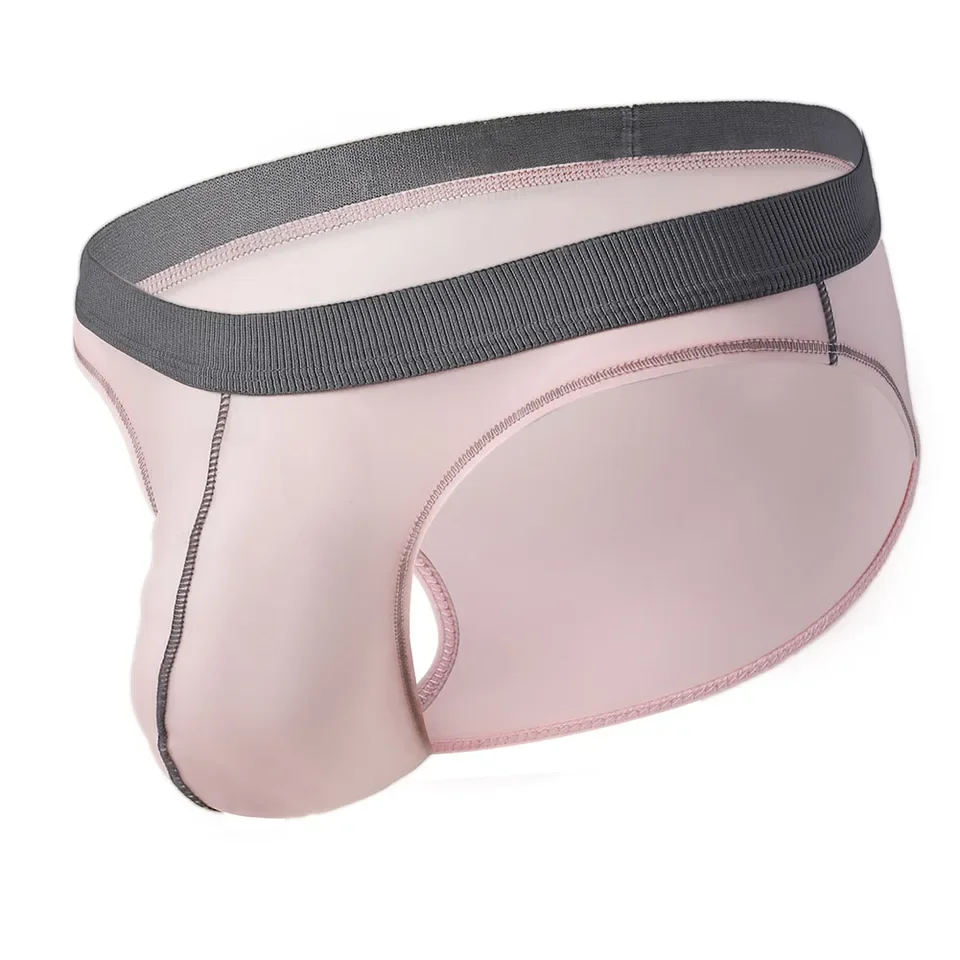 1pc Men Ice Silk Thin Underwear Briefs Breathable Low Waist High Fork Lingerie Thin Solid Color S-XL Sexy Underpants
1pc Men Ice Silk Thin Underwear Briefs Breathable Low Waist High Fork Lingerie Thin Solid Color S-XL Sexy Underpants