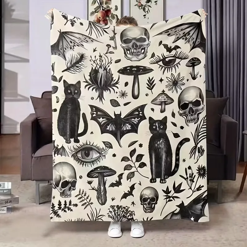 Soft flannel blanket, suitable for home, office, camping. An excellent choice for Halloween, Thanksgiving and Christmas gifts.
Soft flannel blanket, suitable for home, office, camping. An excellent choice for Halloween, Thanksgiving and Christmas gifts.