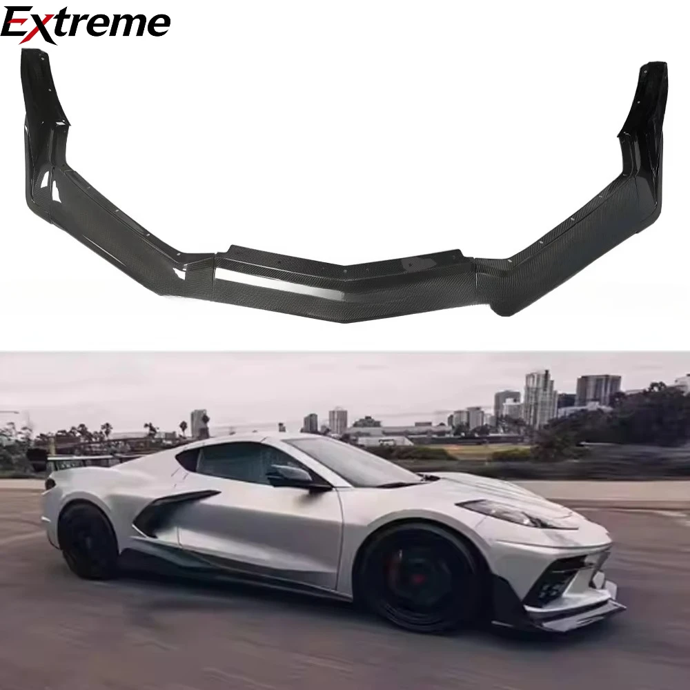 Wholesale 7 Pcs ZR1 ZTK Style Carbon Fiber Front Lip for Chevrolet Corvette C8 Front Lip
Wholesale 7 Pcs ZR1 ZTK Style Carbon Fiber Front Lip for Chevrolet Corvette C8 Front Lip