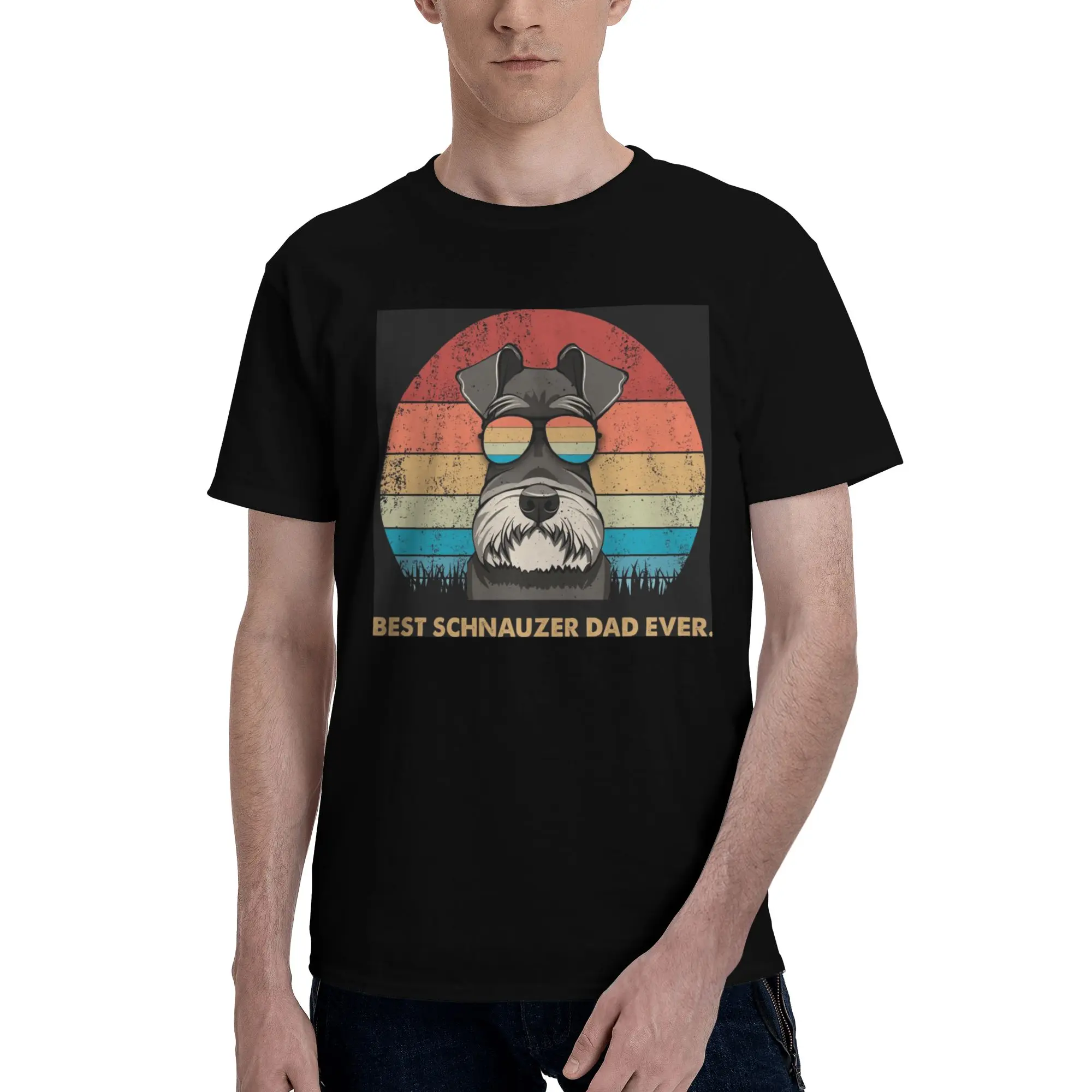Футболка из 100% хлопка Best Schnauzer Dad Ever, мужские футболки большого размера, мужские футболки с круглым вырезом и коротким рукавом, S-6XL
Футболка из 100% хлопка Best Schnauzer Dad Ever, мужские футболки большого размера, мужские футболки с круглым вырезом и коротким рукавом, S-6XL