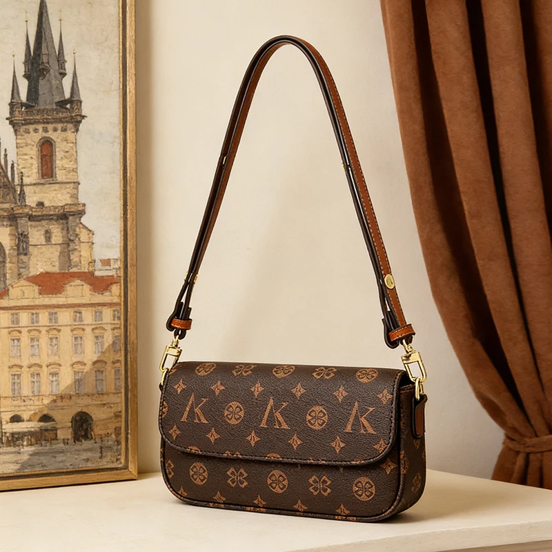 Новая французская люксовая сумка-маджонг 2026 года для женщин, винтажная сумка-почтальонка с принтом и цепочкой, для повседневных поездок
Новая французская люксовая сумка-маджонг 2026 года для женщин, винтажная сумка-почтальонка с принтом и цепочкой, для повседневных поездок