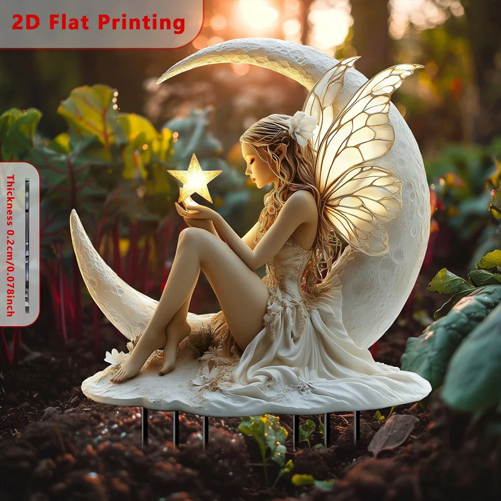 4 шт. фея с крыльями 2D плоское акриловое растение в горшке цветок пейзаж реквизит вставка в землю для наружного сада украшение интерьера
4 шт. фея с крыльями 2D плоское акриловое растение в горшке цветок пейзаж реквизит вставка в землю для наружного сада украшение интерьера
