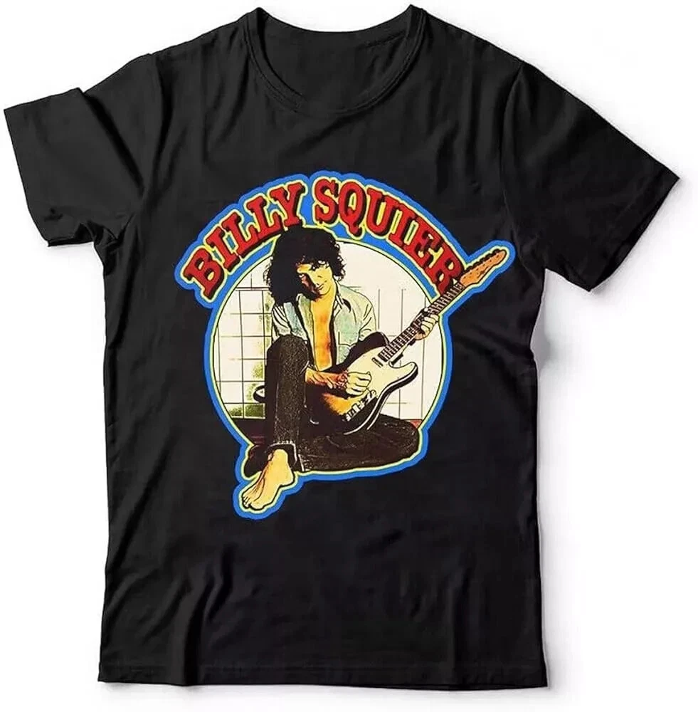 Billy Squier Live T-Shirt Men T-Shirt Men Black Size S-4XL American Singer T-shirt Men Street Short-sleeved Women Cotton Top
Billy Squier Live T-Shirt Men T-Shirt Men Black Size S-4XL American Singer T-shirt Men Street Short-sleeved Women Cotton Top