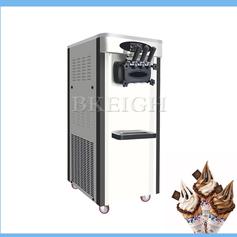 Commercial Vertical Desktop Ice Cream Machine, Three Flavor Vertical Sweet Cone Machine
Commercial Vertical Desktop Ice Cream Machine, Three Flavor Vertical Sweet Cone Machine