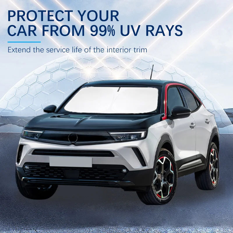 For Opel Mokka E Corsa Astra Meriva Summer Car Accessories Car Windshield Sun Shade Covers for Front Window Sunscreen UV Parasol
For Opel Mokka E Corsa Astra Meriva Summer Car Accessories Car Windshield Sun Shade Covers for Front Window Sunscreen UV Parasol