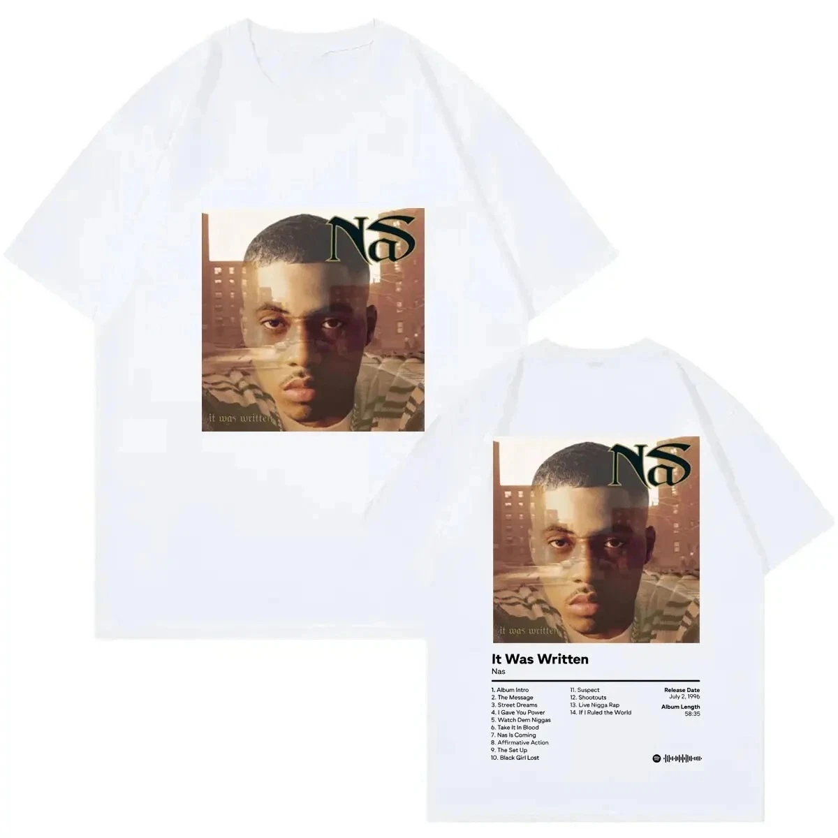 Двусторонняя футболка с рисунком рэпера Nas Illmatic, подарок унисекс для фанатов, хип-хопа. --- Высококачественная роскошь для мужчин и женщин, топ Y2k
Двусторонняя футболка с рисунком рэпера Nas Illmatic, подарок унисекс для фанатов, хип-хопа. --- Высококачественная роскошь для мужчин и женщин, топ Y2k