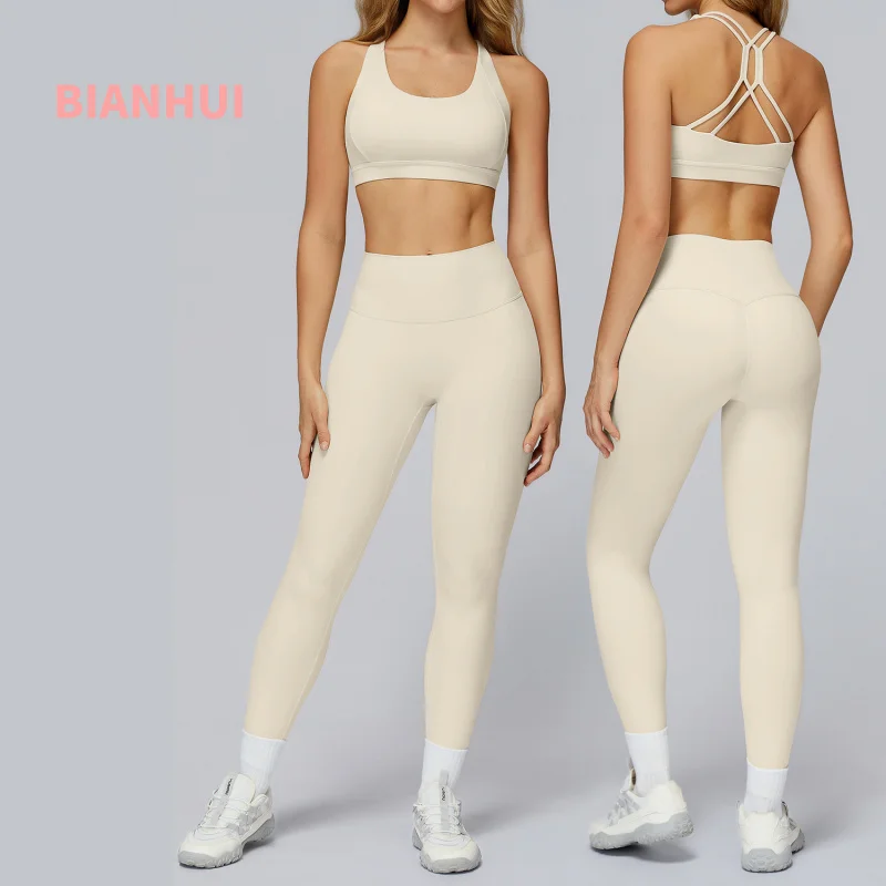 BIANHUI Yoga Set Hollow Out Beauty Back Tight Yoga Clothes Outdoor Running Sports Fitness Women's Tracksuit Female Clothing
BIANHUI Yoga Set Hollow Out Beauty Back Tight Yoga Clothes Outdoor Running Sports Fitness Women's Tracksuit Female Clothing