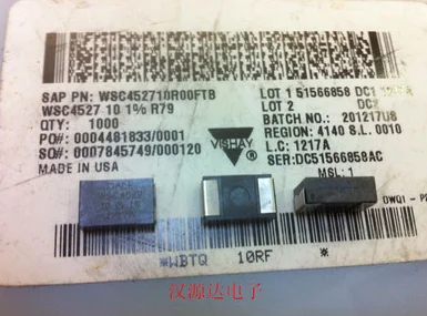 10 шт./лот WSC452710R00FTB WSC4527 10R 1% чипы электронные новые
10 шт./лот WSC452710R00FTB WSC4527 10R 1% чипы электронные новые