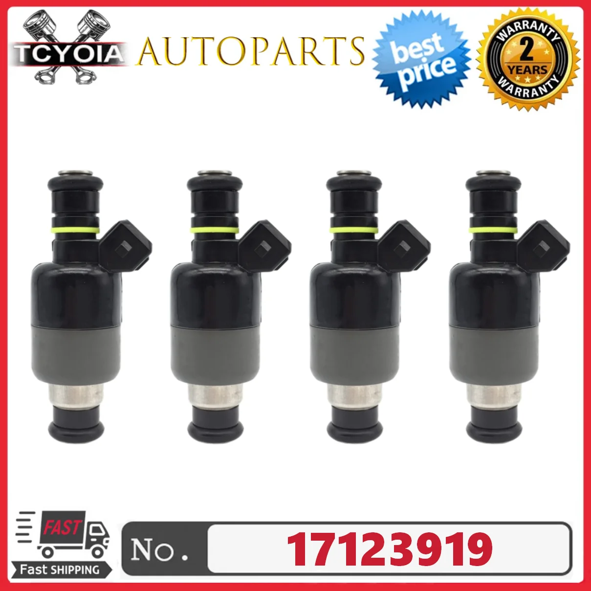 4pcs/lot Fuel Injectors 17123919 Fits For Chevrolet Corsa 1.0 1996-1998 INJ670 ICD00118
4pcs/lot Fuel Injectors 17123919 Fits For Chevrolet Corsa 1.0 1996-1998 INJ670 ICD00118