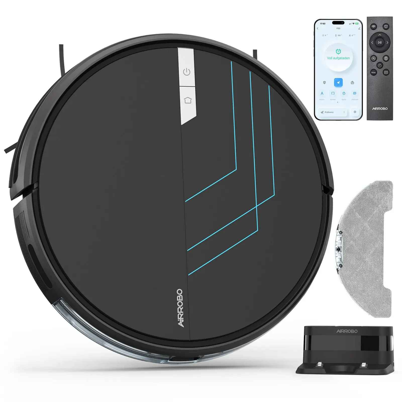 AIRROBO USA Free Ship 2800pa Robot Aspirador Water Mop Home Wireless Wet Dry Vacuum Cleaning Sofa Bottom Floor Carpet Cleaner
AIRROBO USA Free Ship 2800pa Robot Aspirador Water Mop Home Wireless Wet Dry Vacuum Cleaning Sofa Bottom Floor Carpet Cleaner