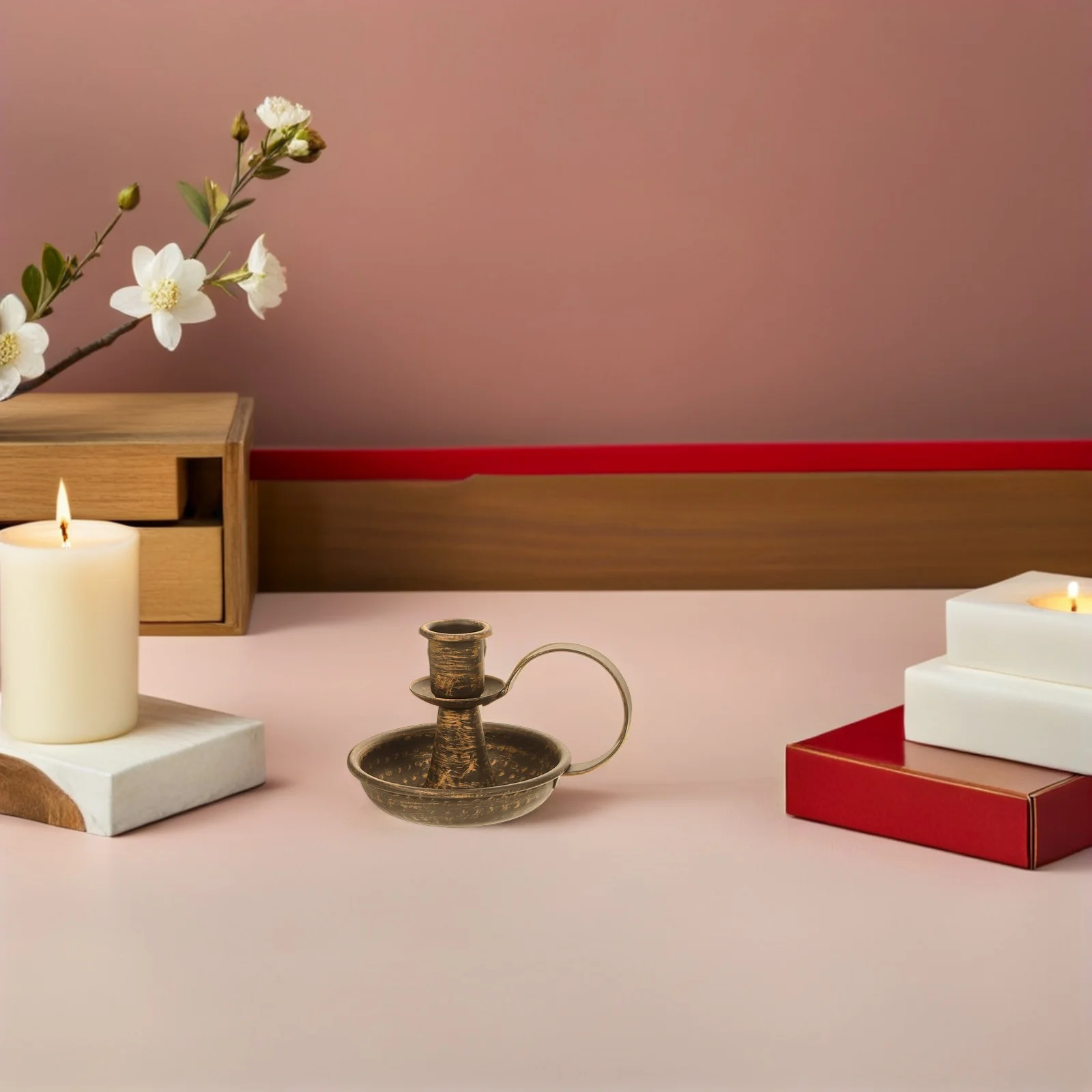 Vintage Holders Bronze Metal Taper Stand For Table Decor Farmhouse Wedding Christmas Decoration Iron Pillar
Vintage Holders Bronze Metal Taper Stand For Table Decor Farmhouse Wedding Christmas Decoration Iron Pillar