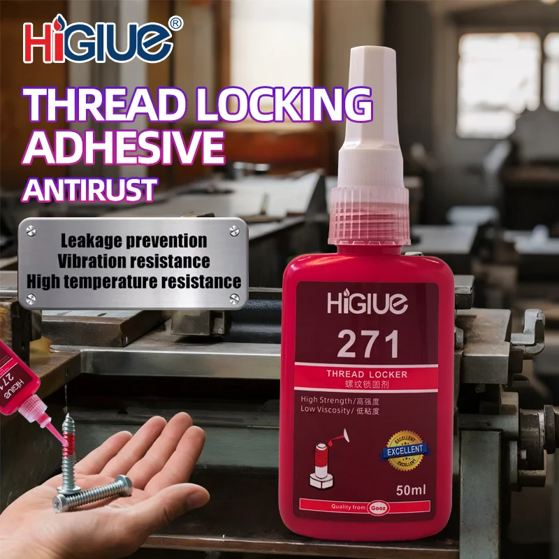 271 Threadlocker, anti-loosening anaerobic glue, liquid thread sealant, corrosion-resistant high-temperature,Detachable Pe
271 Threadlocker, anti-loosening anaerobic glue, liquid thread sealant, corrosion-resistant high-temperature,Detachable Pe