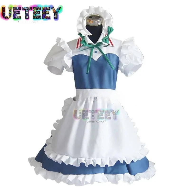 UETEEY Touhou Project Izayoi Sakuya Косплей Платье горничной Лолита Женская униформа на заказ
UETEEY Touhou Project Izayoi Sakuya Косплей Платье горничной Лолита Женская униформа на заказ