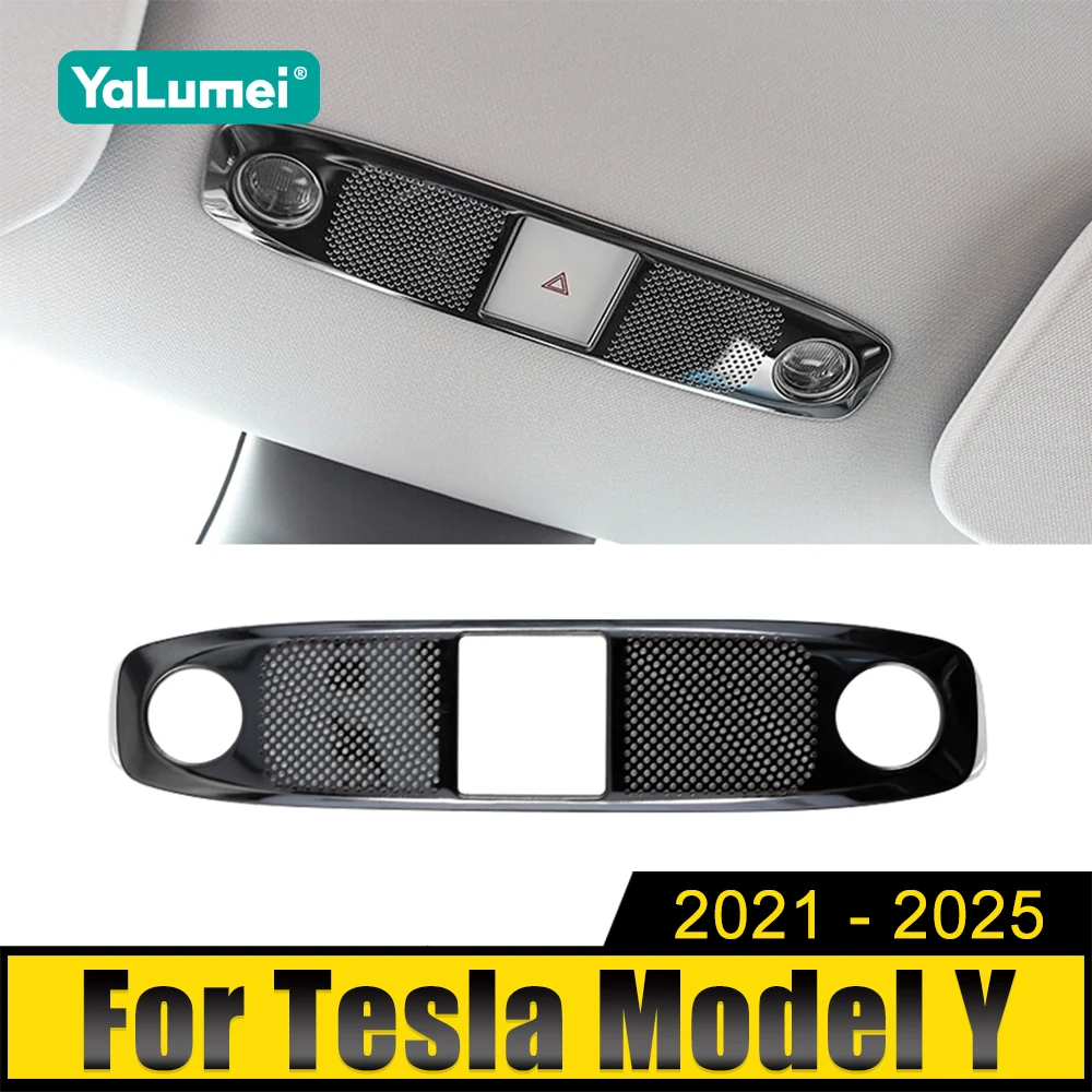 For Tesla Model Y ModelY 2021 2022 2023 2024 2025 Stainless Car Reading Light Audio Tweeter Speaker Cover Case Trim Sticker
For Tesla Model Y ModelY 2021 2022 2023 2024 2025 Stainless Car Reading Light Audio Tweeter Speaker Cover Case Trim Sticker