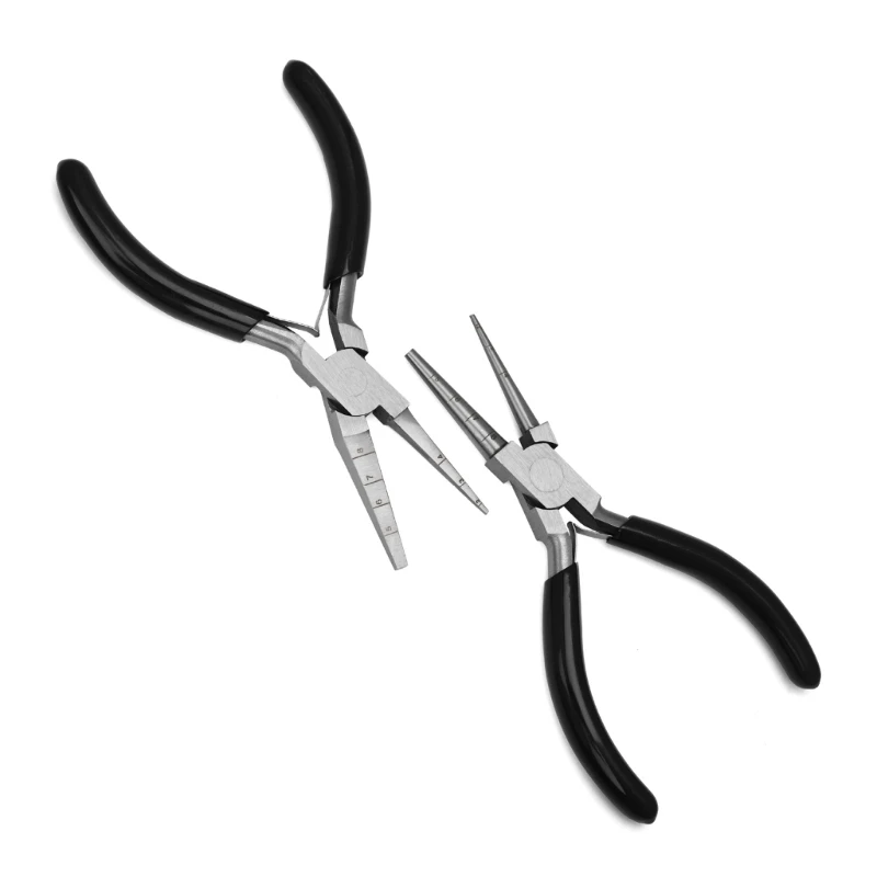Q2Q4 Square/Round Mouth Wire Looping Pliers for Jewelry Making and Craft Projects with Comfortable Grip Reduced Hand Fatigue
Q2Q4 Square/Round Mouth Wire Looping Pliers for Jewelry Making and Craft Projects with Comfortable Grip Reduced Hand Fatigue