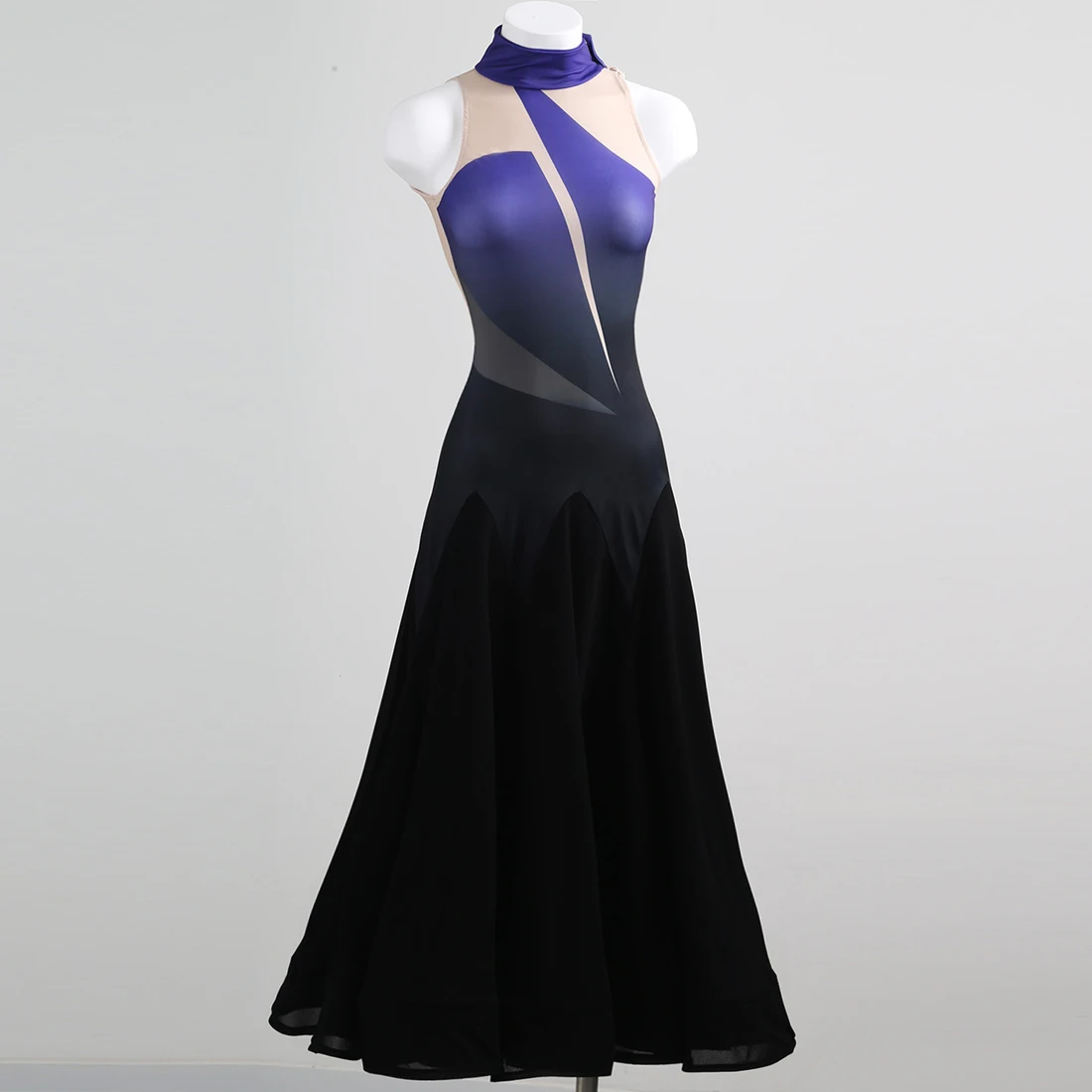 Modern Dance Performance Clothing Purple And Black Gradient Large Swing Dress Adult Ballroom Dance Professional Stage Dance
Modern Dance Performance Clothing Purple And Black Gradient Large Swing Dress Adult Ballroom Dance Professional Stage Dance