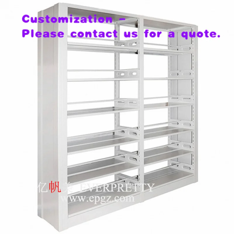 custom.Heavy Duty School Furniture Library Adjustable Metal Bookshelf Double Side Display Shelf
custom.Heavy Duty School Furniture Library Adjustable Metal Bookshelf Double Side Display Shelf