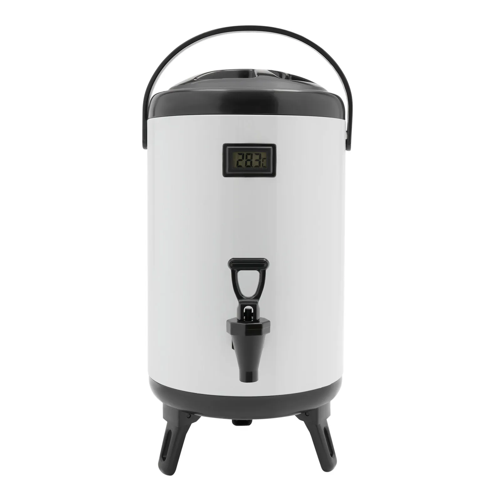 Диспенсер для горячих напитков на 10 л, изолированный диспенсер для напитков из нержавеющей стали, диспенсер для холодных и горячих напитков с термометром
Диспенсер для горячих напитков на 10 л, изолированный диспенсер для напитков из нержавеющей стали, диспенсер для холодных и горячих напитков с термометром