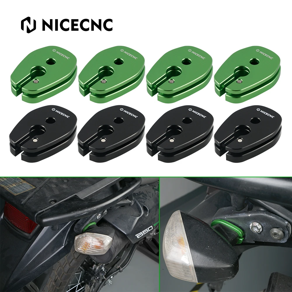 NICECNC Front & Rear Blinker Stalk Elimination Kit Adapter Plate for Kawasaki KLR 650 2008-2018
NICECNC Front & Rear Blinker Stalk Elimination Kit Adapter Plate for Kawasaki KLR 650 2008-2018